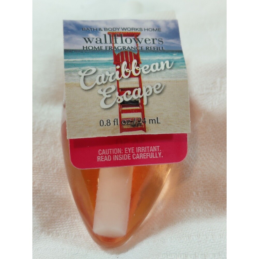 Bath & Body Works Wallflowers Refill Caribbean Escape 0.8 fl oz Home Fragrance